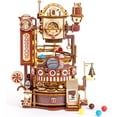 thumbnail image 1 of ROKR 420 Piecs Chocolate Factory Marble Run 3D Puzzle de madera integrado en el Kit LED modelo Home Decor regalos para adolescentes/adultos ROKR Tobogán de mármol, 1 of 7