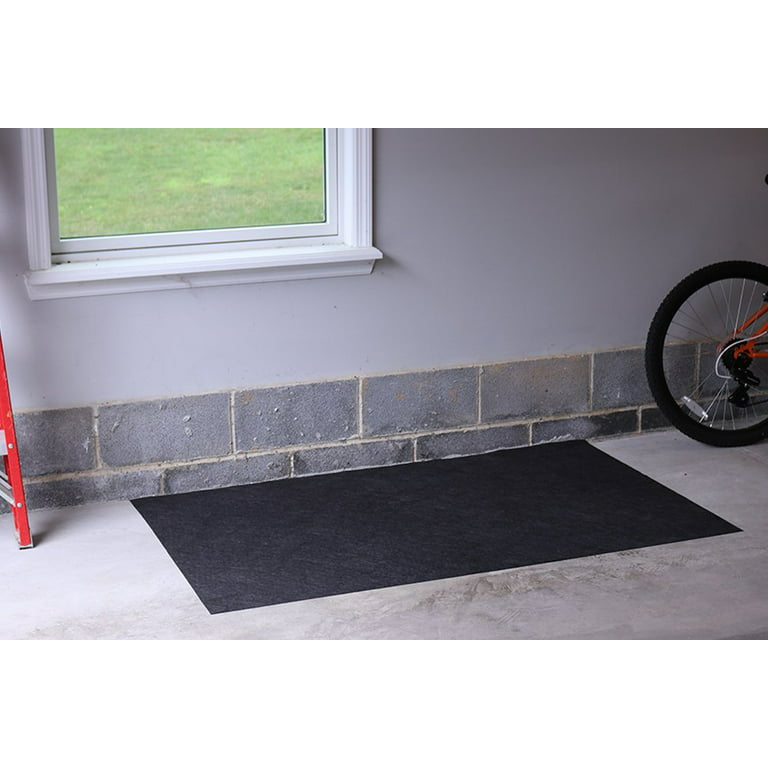 Pig Home Solutions Absorbent Snow Blower Mat with Adhesive Backing for Garage - 3' x 5' Roll - Gray - PM50273