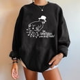 thumbnail image 1 of Mode Pull-Over à Col Rond Imprimé pour Femmes Manches Longues Blouse Confortable Chandail en Molleton, 1 of 4