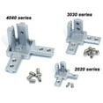 thumbnail image 4 of 16Pc 2020 Series 3 Way End Corner Bracket Connector for European Standard 6mm T Slot 20 x 20mm Extrusion Profile, 4 of 8