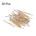 thumbnail image 3 of Unique Bargains Goupille de Sonde de Test à Ressort 50 Pcs Embout 1.5mm 24.2mm pour Carte PCB Contact de Test, 3 of 6