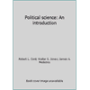 Political science: An introduction, Used [Unknown Binding]