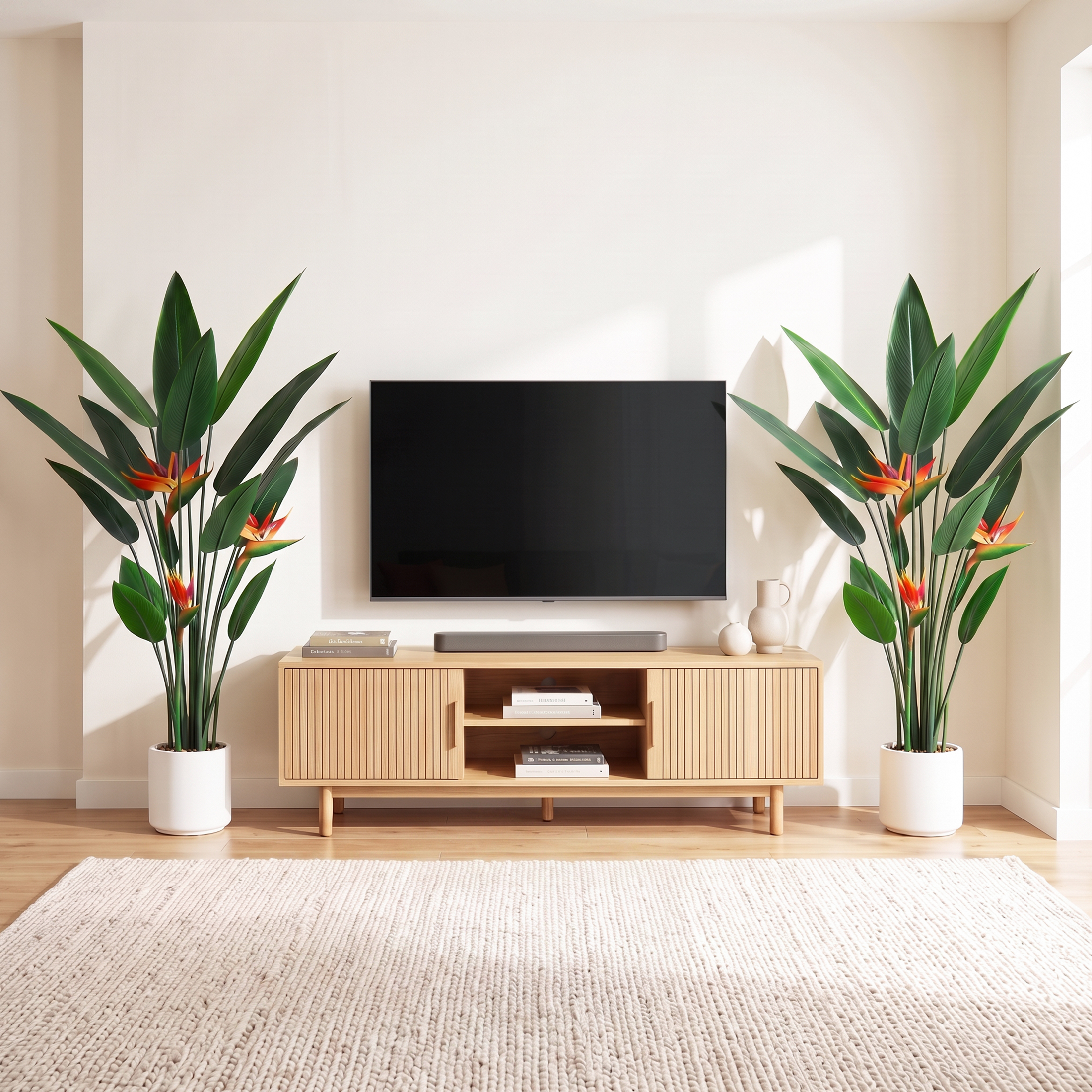 Vipuse 4-Foot Artificial Bird of Paradise Tree photo 6