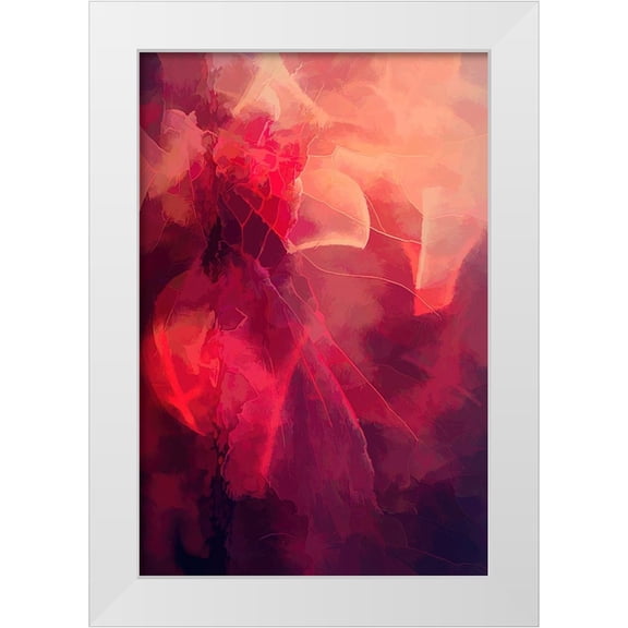 Alpenglow Workshop 11x14 White Modern Wood Framed Museum Art Print Titled - Morning Thunder