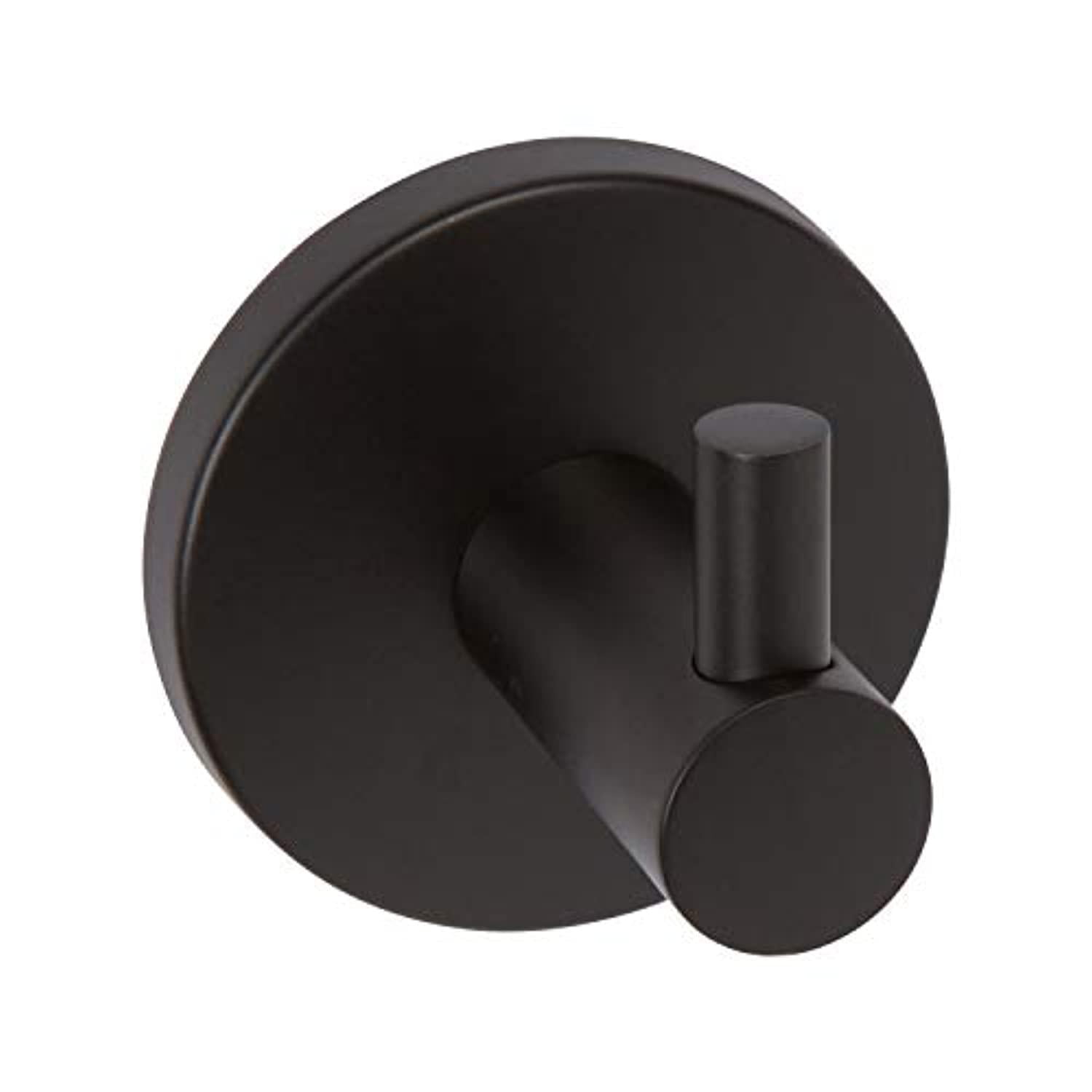 Matte Black Wall Mounted Single Robe Hook