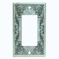 thumbnail image 5 of Metal Light Switch Plate Cover Elegant Green Grape Vine Damask Frame FRA049, 5 of 13