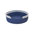thumbnail image 2 of Lit pour Animaux Tissé à la Main, Nid Rond en Corde Confortable pour Chiens et Chats, Maison pour Chat et Chien Douce et Confortable, Résistant aux Rayures, Petit Nid pour Animaux Durable, Idéal pour l'Été, Bleu/gris, 2 of 6