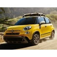 thumbnail image 4 of Rvinyl Pillar Post Window Trim Compatible with Fiat 500L 2014-2020 - Aluminum (Brushed Black), 4 of 9