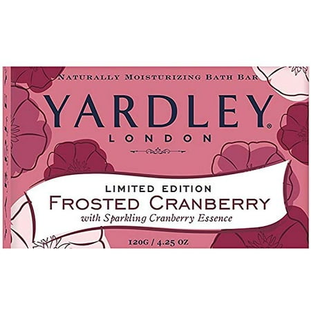 - Yardley Limited Edition Bath Soap - Frosted Cranberry