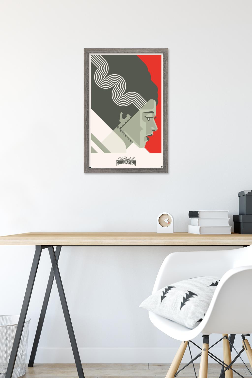 The Bride of Frankenstein - Graphic Wall Poster, 14.725" x 22.375" Framed