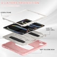 thumbnail image 2 of Dteck Case for iPad Pro 11 inch M4 2024,Heavy Duty Silicone Case 3-Layer Protection Built-in Pencil Holder Shockproof Kickstand Cover for iPad Pro 11-in. (M4),Pink, 2 of 5