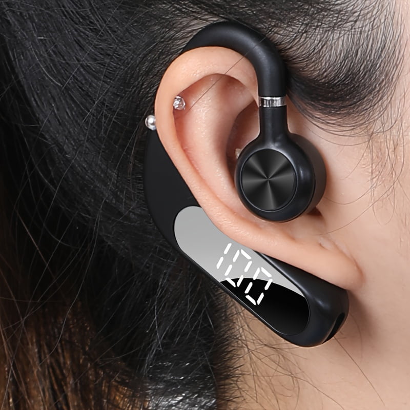 Driver'S Wireless Wireless Earphones with a Hanging Design, Perfect for Delivery, Featuring a High-End Business Look, Ultra-Long Battery Life, And Excellent Sound Quality