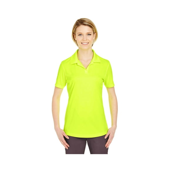 UltraClub Women's Cool & Dry Sport Interlock Polo Shirt, Style 8425L