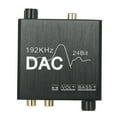 thumbnail image 3 of Digital to Analog Audio Converter 192kHz 24bit DAC Converter Optical Coaxial Input  3.5mm Audio Output Adapter, 3 of 7