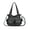 Dark Gray, variant on PU Leather Purses and Handbags for Women Multi-Pocket Crossbody Bag with Adjustable Straps