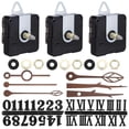 thumbnail image 1 of 1 Set Clock Mechanism Clock Replacement Mechanism Clock Kit Clock Parts Clock Hands Clock Motor Clock Movement, 1 of 3