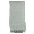 thumbnail image 3 of NYFASHION101 Fashionable Sparkly Glitter Thread Lightweight Tassel Scarf-Light Silver, 3 of 4