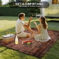 thumbnail image 4 of Vintage Wall Outdoor Rug for Patio/Deck/Porch, Non-Slip Large Area Rug 3 x 5 Ft, Farmhouse Retro Art Indoor Outdoor Rugs Washable Area Rugs, Reversible Camping Rug Carpet Runner, 4 of 8