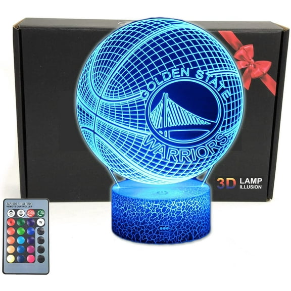 Basketball 3D Illusion Desk Lamp Room Decor Night Light,16 Colors,Bedroom Decorations Toys X'Mas Gifts Ideas for