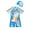Blue, variant on TOOYOU Toddler Boy Swimsuit Swimwear For Summer Stylish With Dino Print For Beach Surfing And Hot Springs Child Easy Care And Comfortable Fit Bathing Suit Size 7-8 Years,Blue