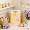 thumbnail image 4 of NWOKYZGH 12Pcs Easter Bunny Party Favor Bags Pastel Paper Treat Bags with Ribbon Bow Stickers Candy Goodie Bags for Spring Birthday Baby Shower, 4 of 6