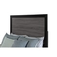 thumbnail image 2 of Miekor Furniture Soluto Grey And Black King Bed 90867, 2 of 5