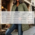 thumbnail image 3 of Vivianyo HD Women's Bomber Collar Long Quilted Jacket, Long Sleeve Lightweight Zip Up Winter Coat with Pockets, Sizes S-2XL, 3 of 8