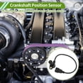 thumbnail image 2 of Sensores de posición del cigüeñal Unique Bargains No.0K93418891 para KIA Sportage 2.0i 16V 4WD 94-03, robusto sensor CKP negro de motor de metal y plástico 1 Pc, 2 of 6