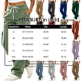 thumbnail image 2 of Stralyhd Women Cargo Sweatpants Wide Leg Baggy High Waist Sweat Pants Joggers Casual Comfy Fall Fashion Sweatpants Dark Gray M, 2 of 3