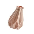 thumbnail image 6 of Modern Flower Vase Home Flower Arrangement Living Room Origami Plastic Nordic Style Home Decoration Ornament Home Decor  Belly pink, 6 of 9
