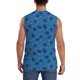 thumbnail image 4 of Fotbe Tennis Rackets 1 Men's Camiseta sin Mangas Estampada para Hombres, Playera Casual para Gimnasio, Entrenamiento, Playa-Medium, 4 of 7