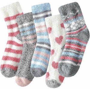 KALAKALA Premillow Womens Fuzzy Socks Fluffy Socks Women Winter Cozy Sock Warm Slipper Home Sleeping Sock for Women