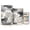 Ink Wash Style Roses, variant on Set of 2 Flameless Candles Lights with Remote Control Flickering LED Candles Electric Candles for Home Decor Parties Eternal Blue Rose and Flame