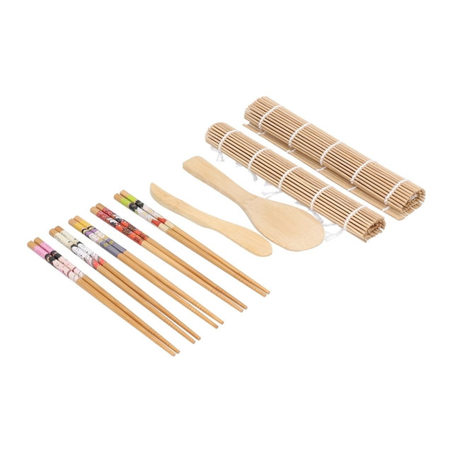 Kit para hacer sushi, kit para hacer sushi, esterilla de bambú para enrollar, utensilios de cocina, estándares líderes en la industria