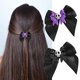 thumbnail image 2 of Fashion Personality Hairclip Vintages Creative Barrettes Masquerades Hairpin for Dates and Party Hairstyles Purple, 2 of 4