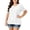 White, variant on Bixock Plus Size Women Tops Maternity T Shirts Blouse Solid Color V Neck Short Sleeve Loose Breathable Summer Daily Office Top