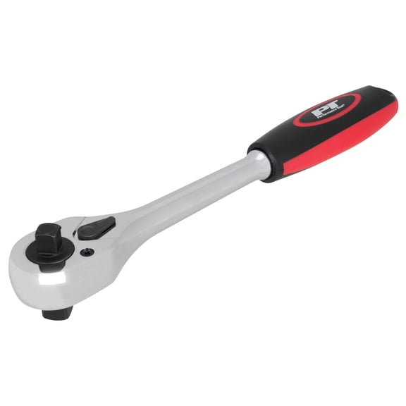 Performance Tool W9112 Dual Drive Ratchet with 3/8-Inch and 1/2-Inch Heads, 72 Gear Teeth and Rubber Cushion Grip Handle