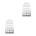 thumbnail image 2 of Injueey Metal Stencil Lovely Window Handmade Fashionable Decor Template Making Mould Templates Frame Embossing Dies DIY 2Conjunto, 2 of 6
