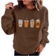 thumbnail image 2 of ICHUANYI Clearance Women Vintage Long Sleeve Loose Round Neck Halloween Spice Sweater ICHUANYI "ICHUANYI", 2 of 9