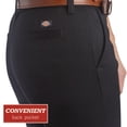 thumbnail image 4 of Dickies Womens Casual Pants Mid Rise Skinny Leg Twill Casual Pants for Women Size Up for Ideal Fit, 4 of 7