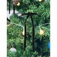 thumbnail image 3 of 24 Pcs Velvet Christmas Tree Bows Door Garland Decor Vintage Wreath Bow (3/8'' Wide, 5 * 7 inch), 3 of 9