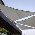 thumbnail image 4 of Sunshade Sail, Field Gray   Sunshade Sail Reinforced Corners  for Backyard, 4 of 8