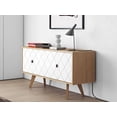 thumbnail image 2 of TemaHome 9500.402654 Brigitte Sideboard, Oak & Pure White, 2 of 8