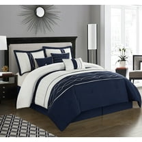 Nanshing Naval 7 Piece Microfiber Bedding Comforter Set, King