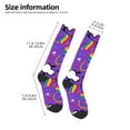 thumbnail image 3 of Bingfone Compression Socks for Women and Men Long Socks for Running Athletic Cycling Nurse-Rainbow Lgbt Penguin, 3 of 8