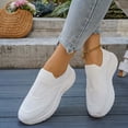 thumbnail image 5 of Wide Toe Box Shoes Women Extra Wide Width Tennis Sneakers Ultra Light Running Shoes for Women Non- Diabetic Walking Gym Workout Trainer, 5 of 9