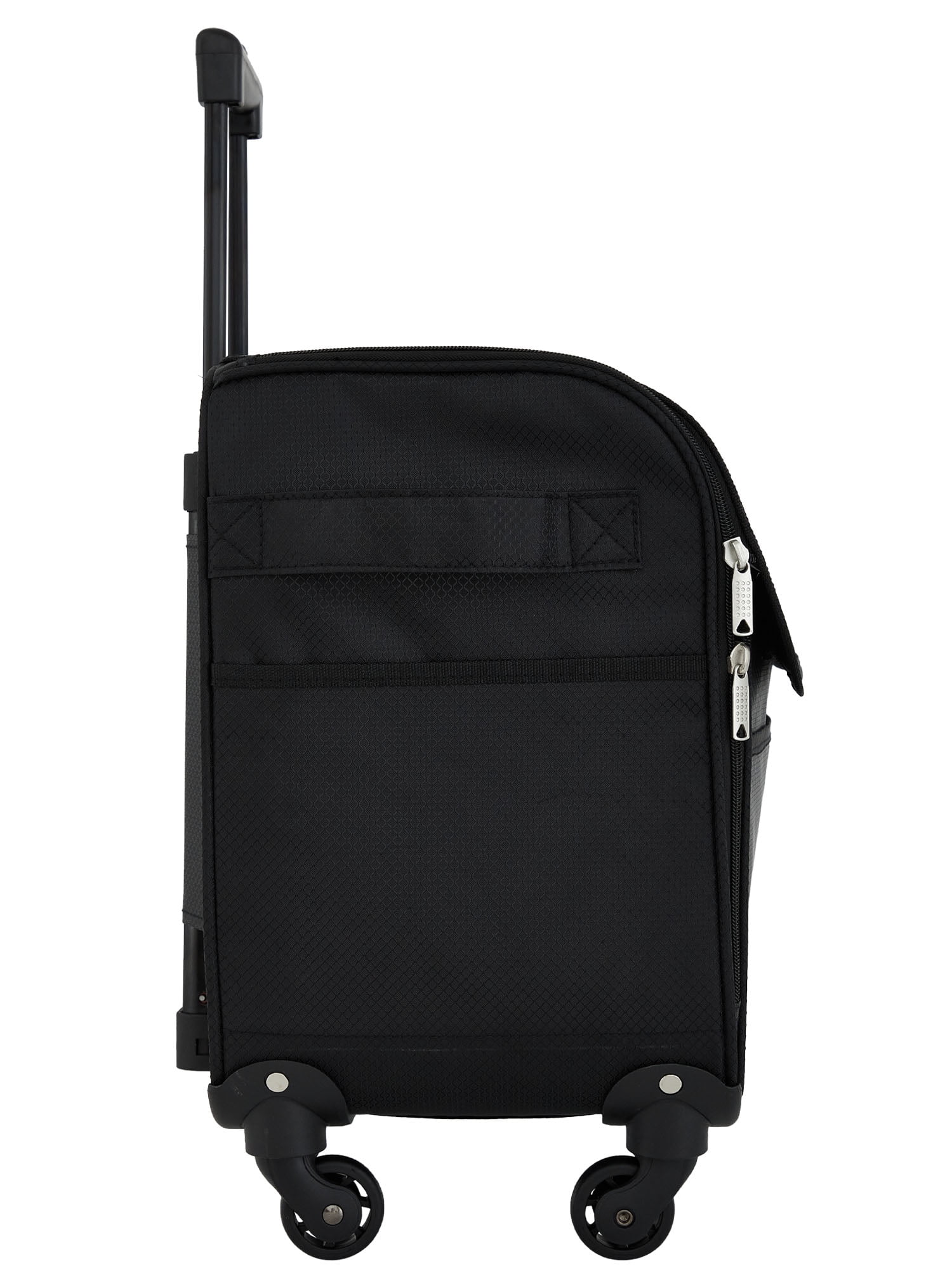 Travelers Club 17-inch Travel Rolling 4-Wheel Sewing Machine Bag, Black