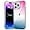 Pink-Blue, variant on Compatible with iPhone 15 Pro Max Bling Case Colorful Gradient Glitter Shiny Sparkle Case for Women Girls Anti-Scratch Soft Silicone Shockproof Not Yellowing Clear Phone Cover,PinkBlue
