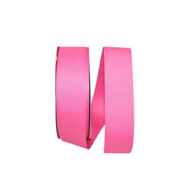Reliant Ribbon 5200-904-09K 1,5 Po 50 Yards Gros Grain Texture Ribbon&44; Rose Chaud