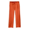 thumbnail image 3 of SNKSDGM Women's Plus Linen Pants Women Petite Plus Womens Summer Pants Womens Daily Elastic Waist Workout Trousers Solid Long Pants Loose Casual Pockets Trousers Xxxl, 3 of 3